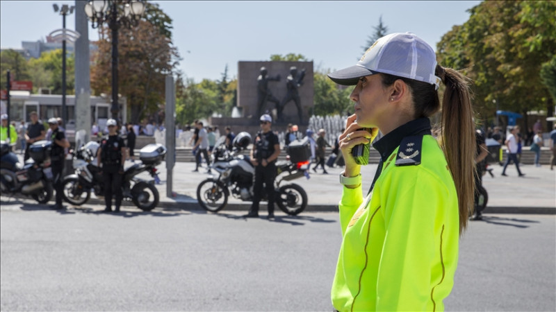 Ankara Trafiği şehit polisin kızına emanet