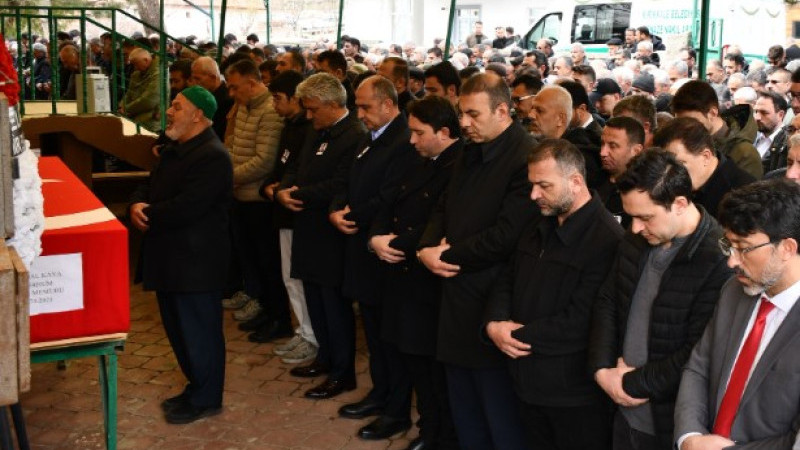 Kırıkkaleli'li polis son yolculuğuna uğurlandı
