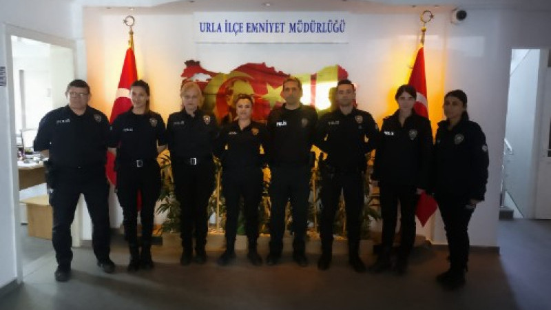 Urla İlçe Emniyet Müdürlüğü'ne Ziyaret