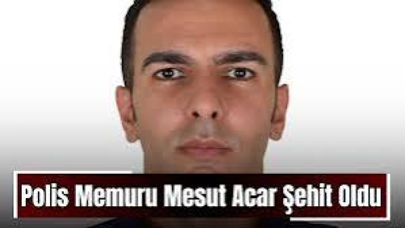 Polis memuru şehit oldu