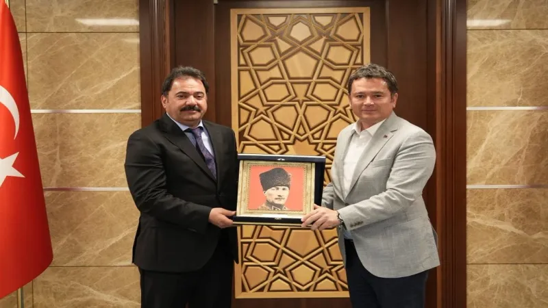 Başkan Aydın’dan yeni İl Emniyet Müdürü Gökçe’ye hayırlı olsun ziyareti