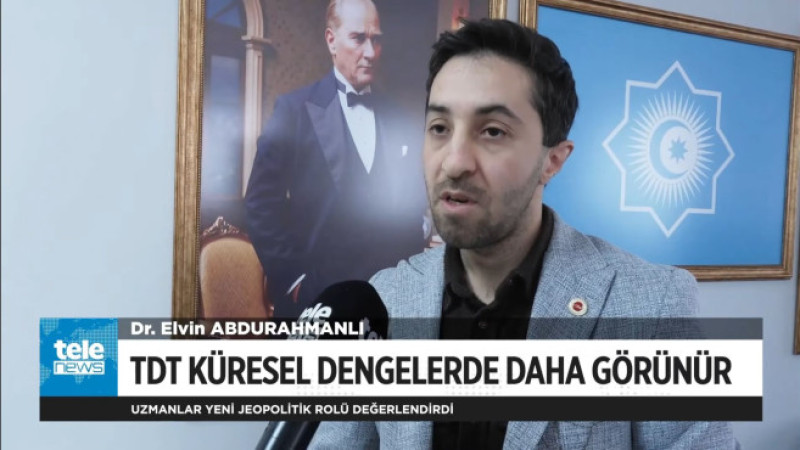 KİAMP- Yönetiminden TDT-de Yeni Jeopolitik Rolü Hakkında Telenews’te Stratejik Açıklamalarda Bulundu